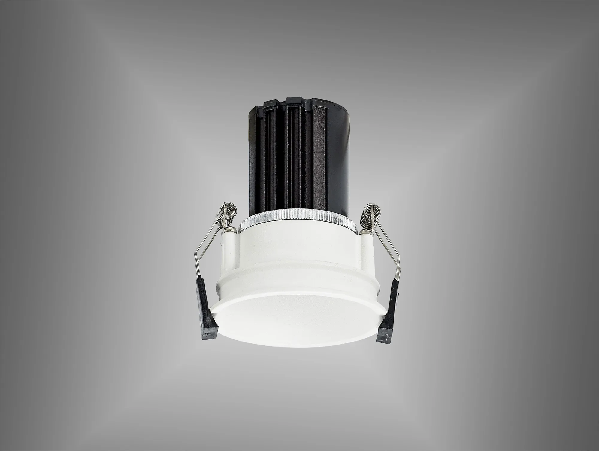 Bania 10 Tridonic Powered 10W 2700K 710lm 36° CRI>90 LED Engine White Fixed Recessed Spotlight, IP20 DM200873  Dlux Bania 10